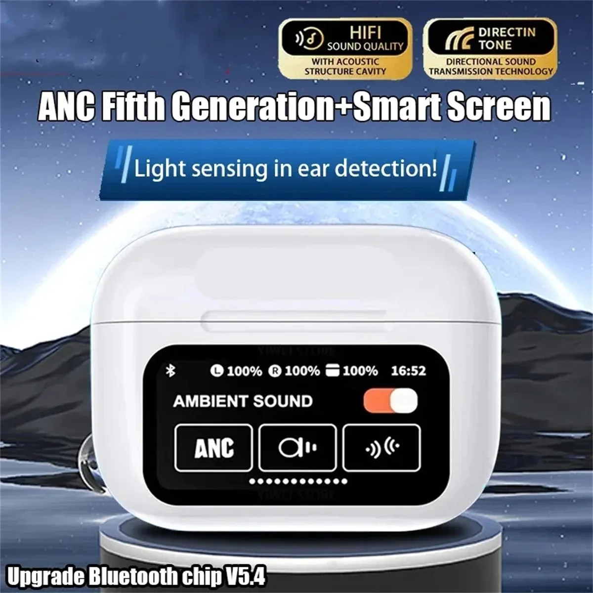 A9 Pro Display Earbuds (ANC+ENC Version) - Image 2