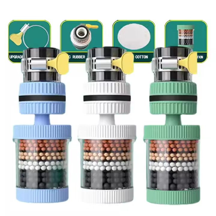 360° Rotatable 6-Layer Faucet Water Filter - Image 2