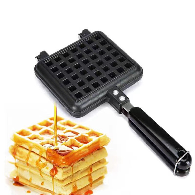 Non-Stick Waffle Maker Pan-ঘরেই বানান মুচমুচে ওয়াফল - Image 2