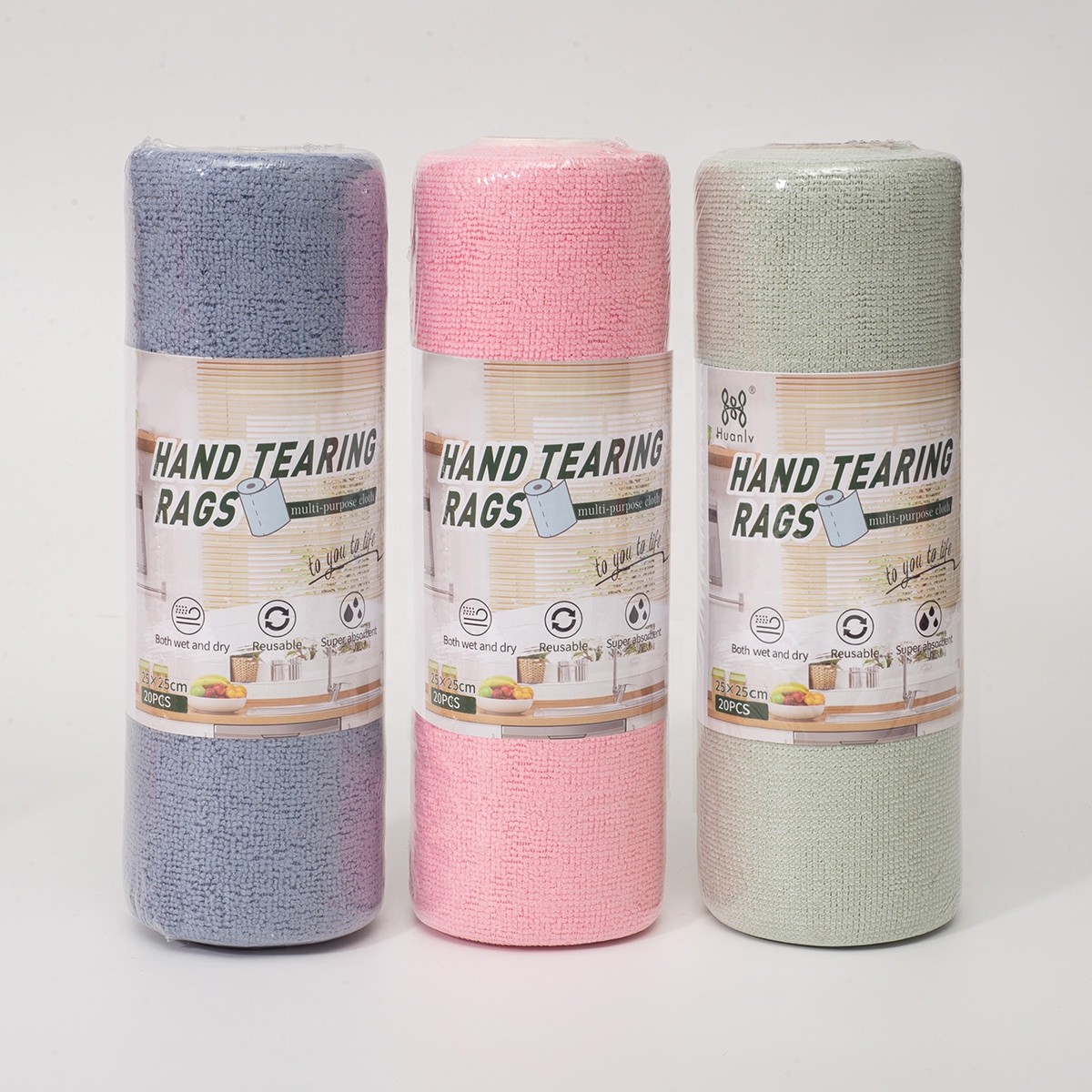 Kitchen Towel (1 Roll-20 Pcs)। হাইজেনিক উপায়ে রান্নাঘর পরিষ্কার রাখুন - Image 6
