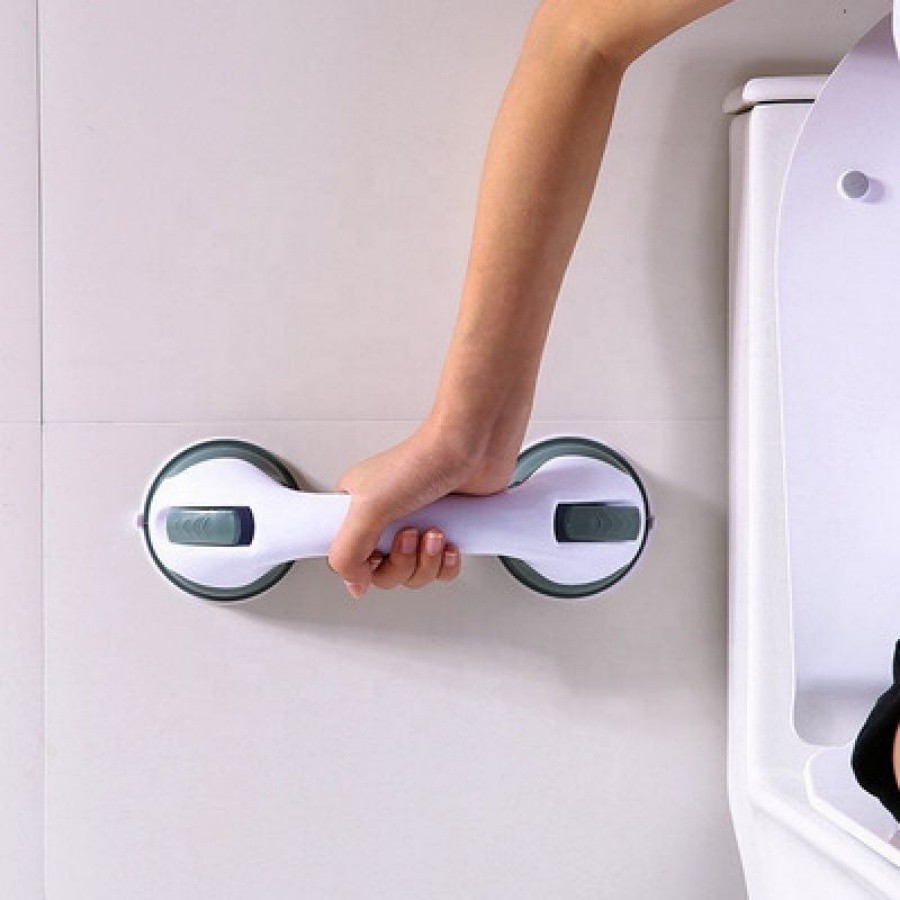 Double Suction Bathroom Safety Grab Handle/ডাবল সাকশন বাথরুম সেফটি গ্র্যাব হ্যান্ডেল - Image 3