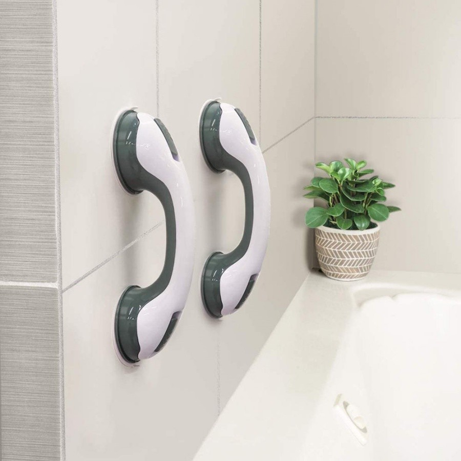 Double Suction Bathroom Safety Grab Handle/ডাবল সাকশন বাথরুম সেফটি গ্র্যাব হ্যান্ডেল - Image 4