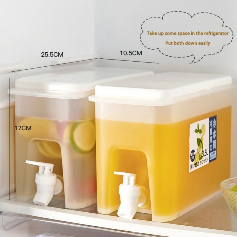 Juice Container | 3.5L (পরিবারের সকলের শরবত একসাথে স্টোর করতে পারবেন) - Image 3