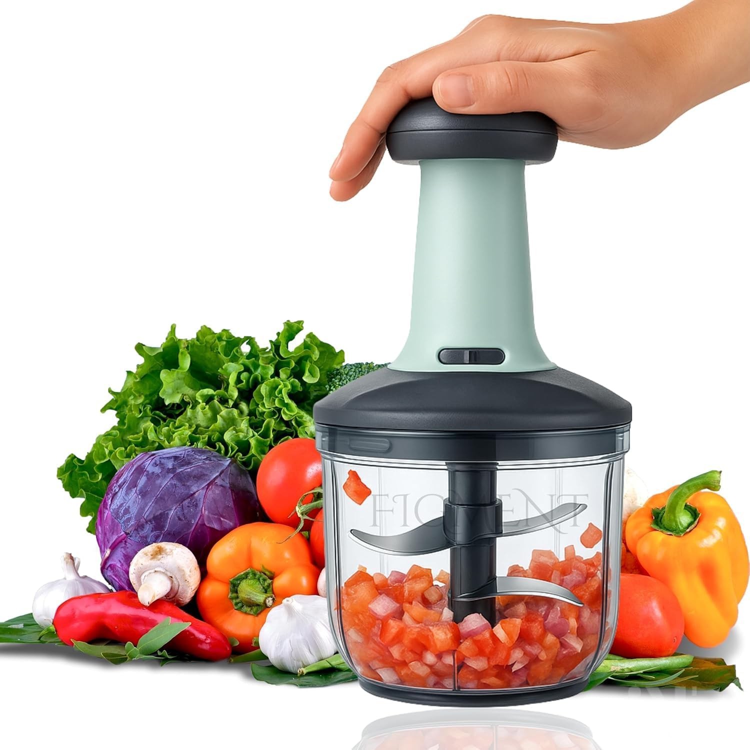 đĨMulti-Function Vegetable push Chopper/āĻŽāĻžāϞā§āĻāĻŋ-āĻĢāĻžāĻāĻļāύ āĻā§āĻāĻŋāĻā§āĻŦāϞ āĻĒā§āϏ āĻāĻĒāĻžāϰ