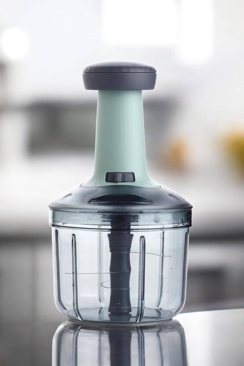 đĨMulti-Function Vegetable push Chopper/āĻŽāĻžāϞā§āĻāĻŋ-āĻĢāĻžāĻāĻļāύ āĻā§āĻāĻŋāĻā§āĻŦāϞ āĻĒā§āϏ āĻāĻĒāĻžāϰ - Image 2
