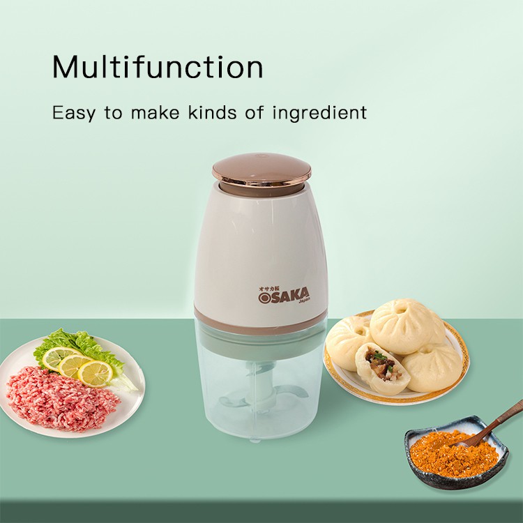 ✨OSAKA Electric Mini Food Chopper – রান্নাঘরের পারফেক্ট হেল্পার✨ - Image 5