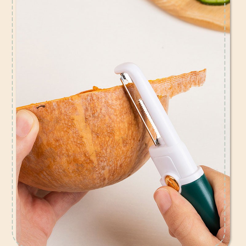 2-in-1 vegetable cutter+piller/ভেজিটেবল কাটার + পিলার ✨ - Image 3