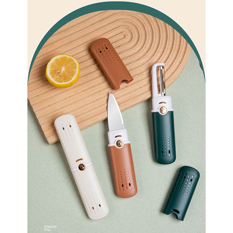 2-in-1 vegetable cutter+piller/ভেজিটেবল কাটার + পিলার ✨ - Image 6