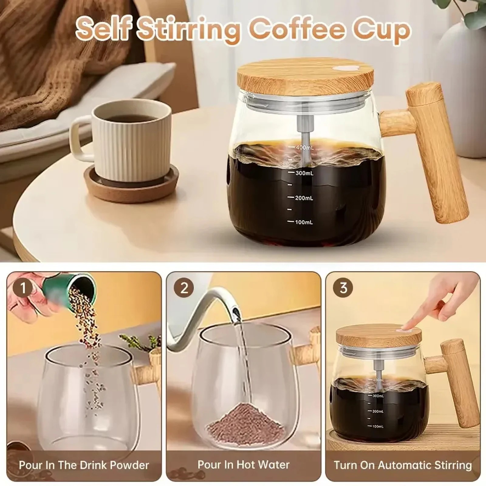 đĨ Self Stirring Mug â āĻāĻĒāύāĻžāϰ āĻāĻĢāĻŋ āĻŦāĻžāύāĻžāύ⧠āĻāĻāύ āĻāϰāĻ āϏā§āĻŽāĻžāϰā§āĻ! â - Image 5