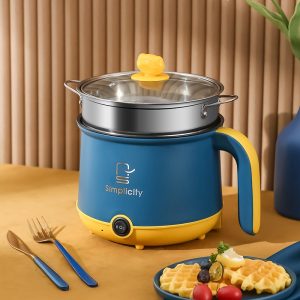 Household 1.8 Liter Electric Cooking Pot for Rice Pot and Portable Electric Hot Pot HOME HOTEL and Cooking Electric Rice Cooker