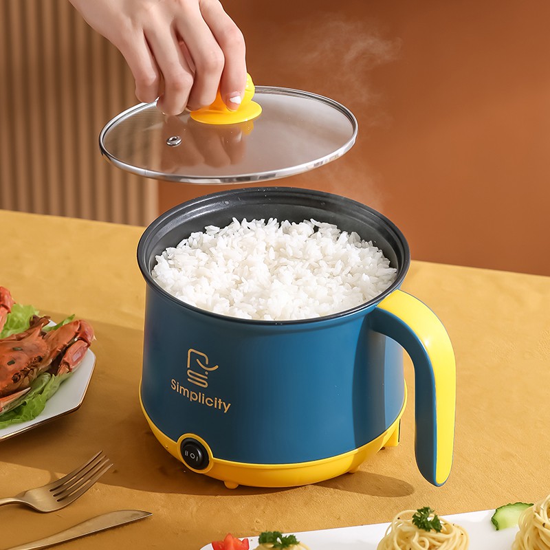 Household 1.8 Liter Electric Cooking Pot for Rice Pot and Portable Electric Hot Pot HOME HOTEL and Cooking Electric Rice Cooker - Image 2