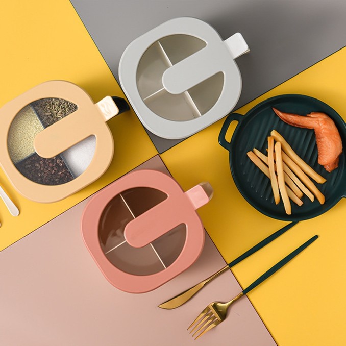 4 Grid Spice Box - - Image 4