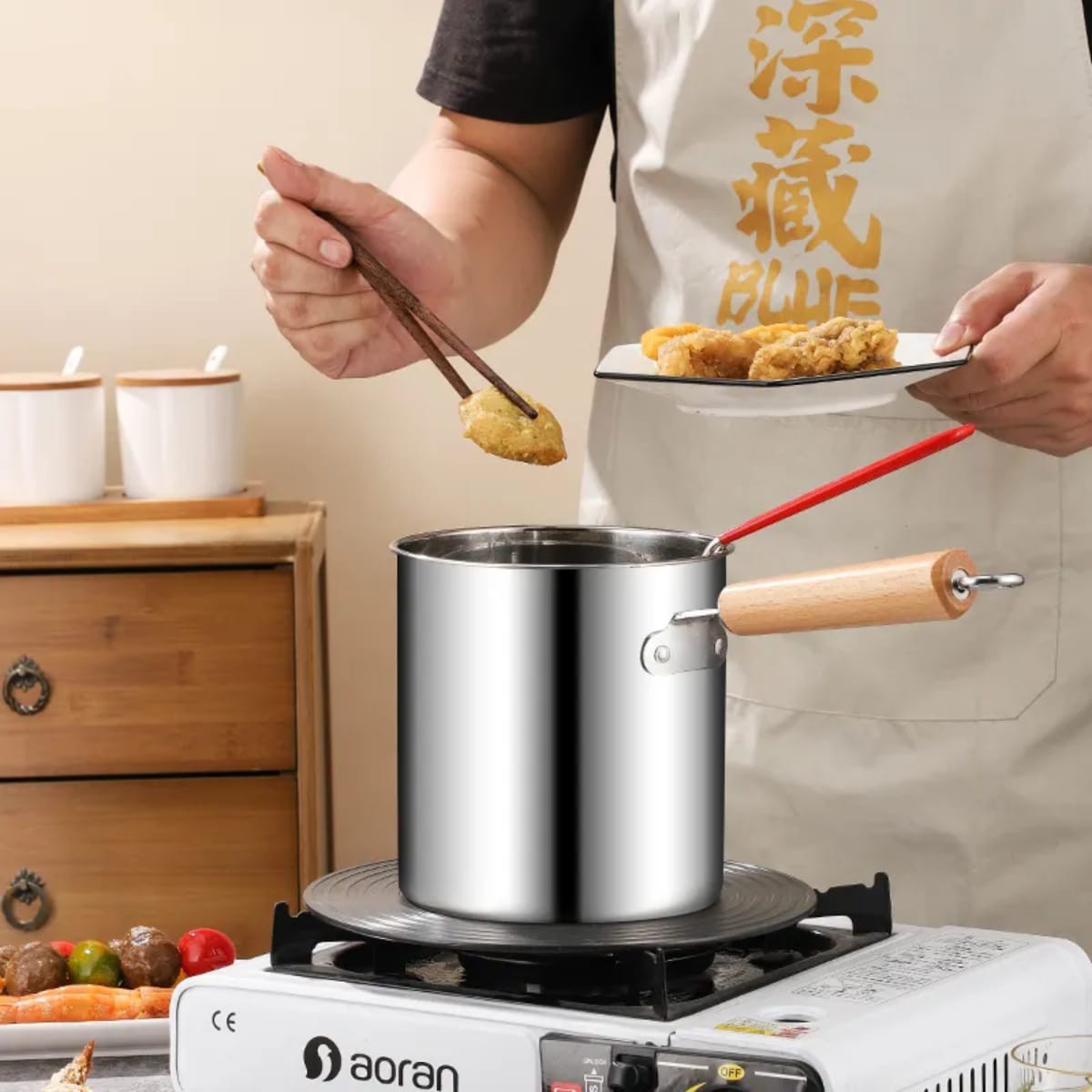 Deep fry cooking Pot - Image 3
