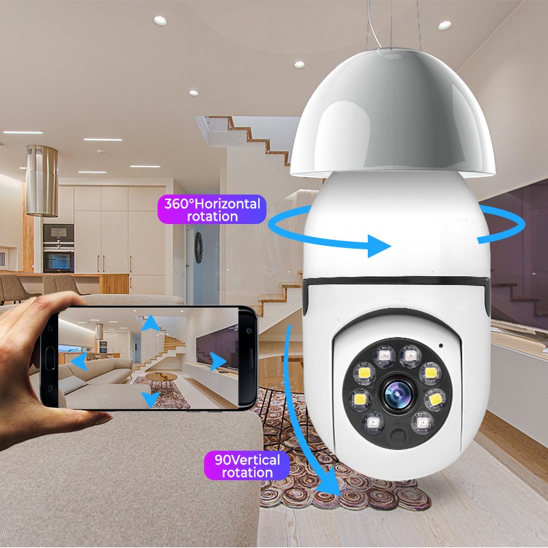 đ WiFi Smart Camera V380 Pro â 360° PTZ āύāĻžāĻāĻ āĻāĻŋāĻļāύ āϏāĻŋāĻāĻŋāĻāϰāĻŋāĻāĻŋ āĻā§āϝāĻžāĻŽā§āϰāĻž (āĻŽā§āĻŦāĻžāĻāϞ āϞāĻžāĻāĻ āĻŽāύāĻŋāĻāϰāĻŋāĻ āϏāĻš) - Image 3