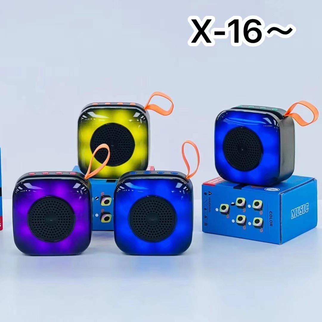 X-16 Mini Portable Outdoor Subwoofer with RGB Light 5W High Sound Business Promotional Gift New Handheld Mini Battery Home Use - Image 5