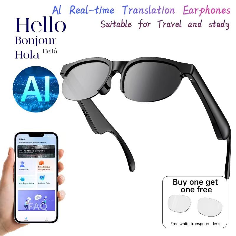 đ§đļī¸ Wireless Headset Glasses â āϏā§āĻāĻžāĻāϞ āĻāϰ āĻā§āĻāύā§āϞāĻāĻŋāϰ āĻĒāĻžāϰāĻĢā§āĻā§āĻ āĻāĻŽā§āĻŦāĻŋāύā§āĻļāύ! - Image 2