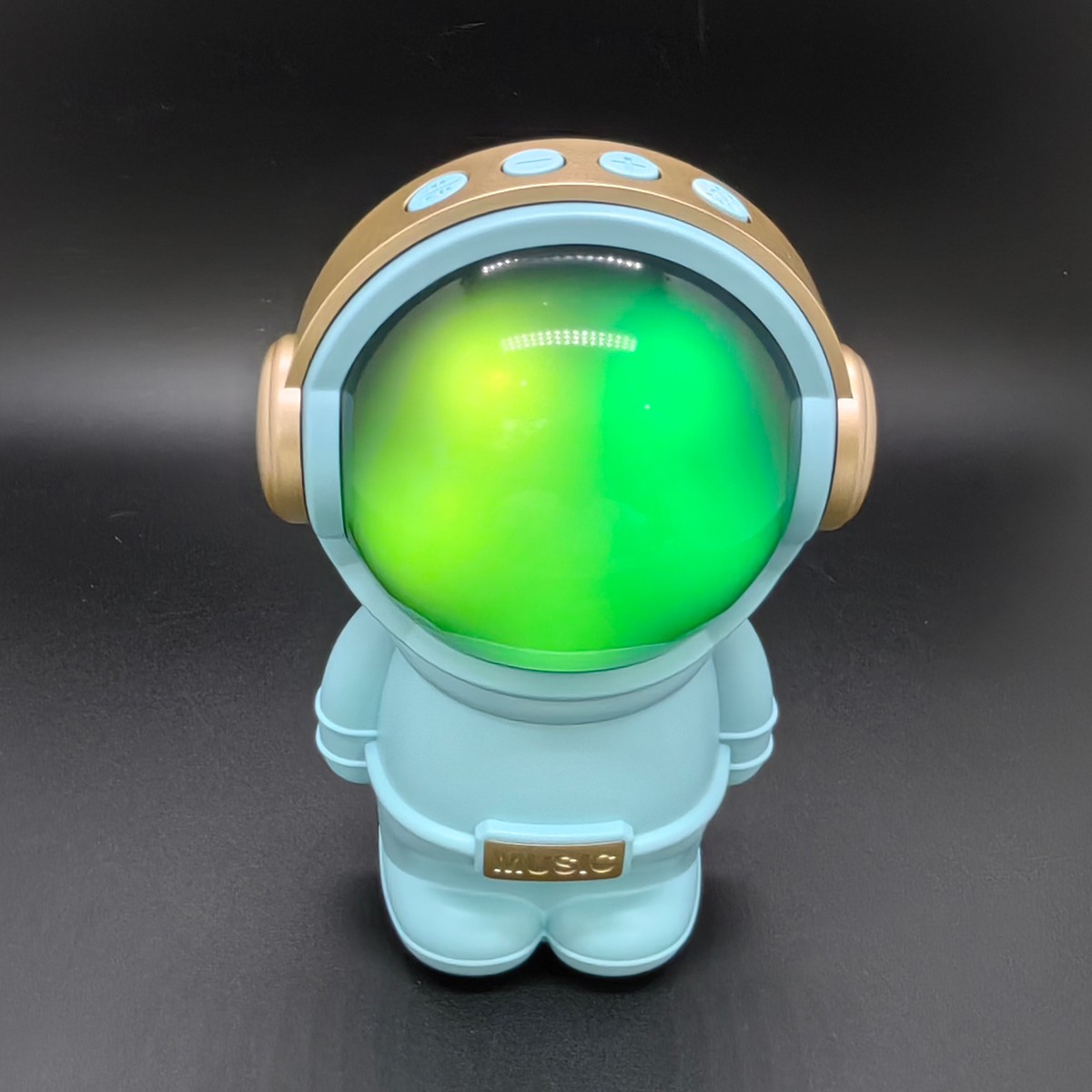 X808 Wireless Blue-tooth Cute Astronaut Mini Speaker Active TWS Stereo Bass LED Light BT Music Box Toy Gift Speaker for Children - Image 5