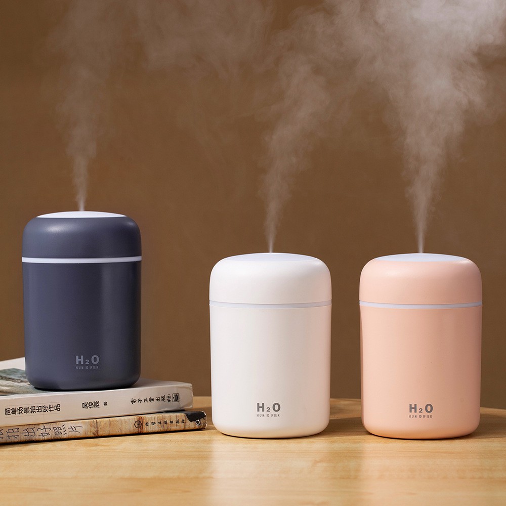 300ml Mini Cool Mist Air Humidifier for Home Baby Nursery Plants Auto Shut-off and BPA-Free Humidificador De Aire - Image 4