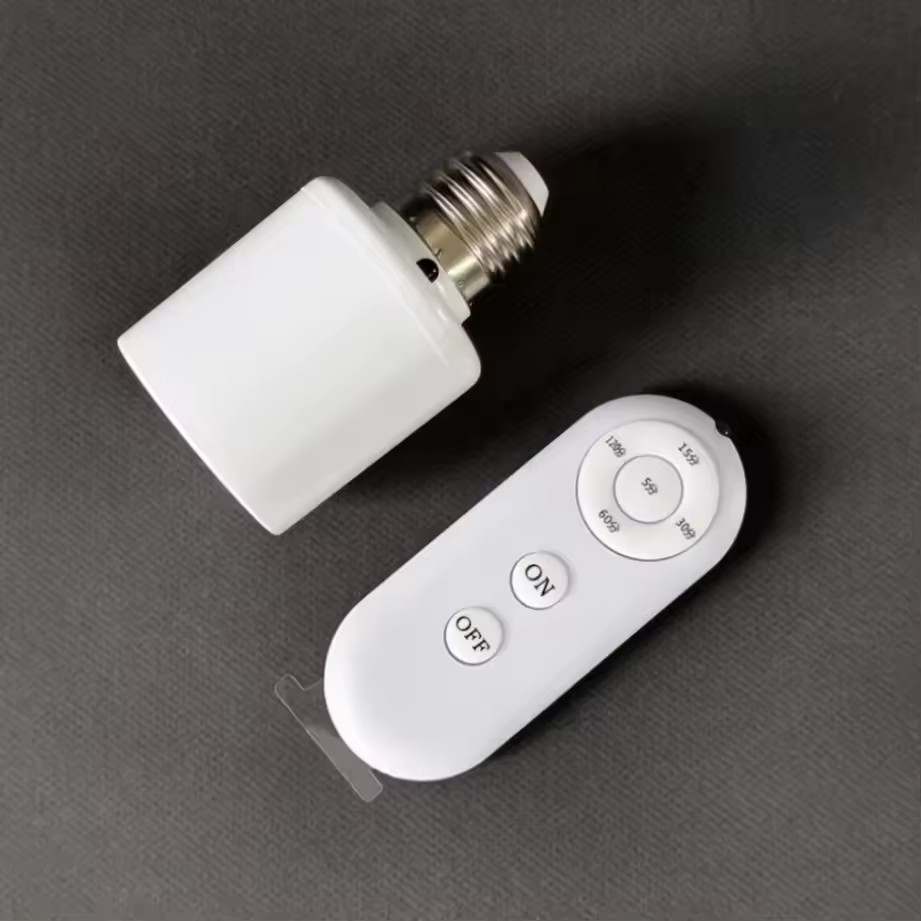 Wireless Remote Control Smart Timer Switch Lamp Holder - Image 6