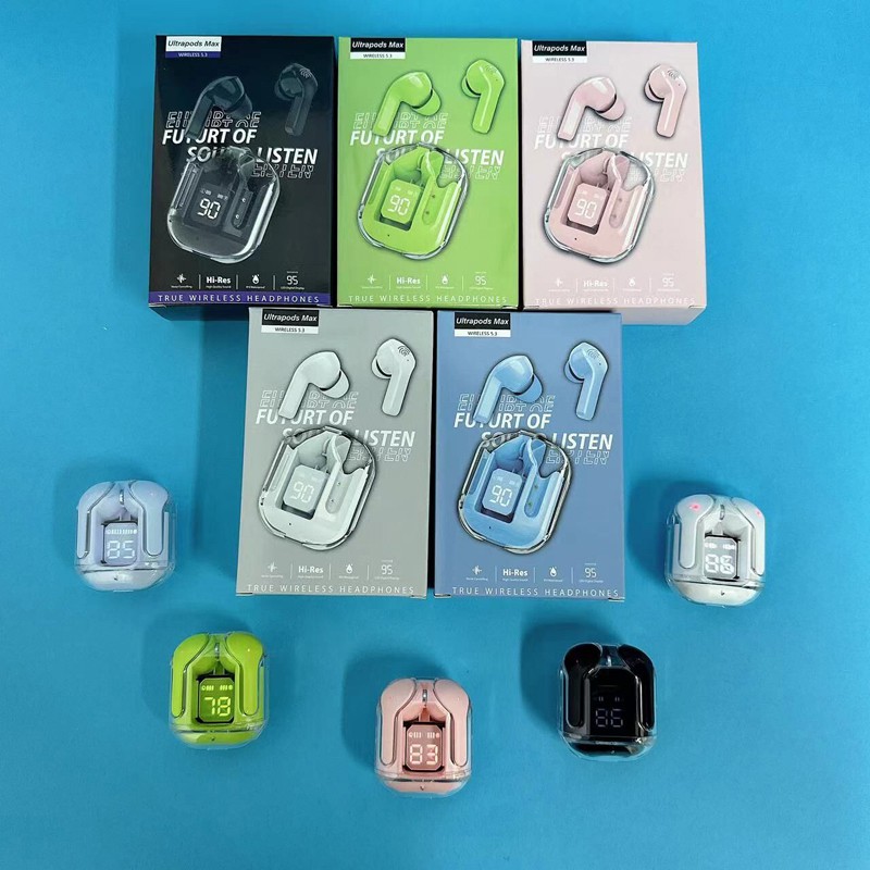 đ§ Ultrapods Max â āύāϤā§āύ āĻĄāĻŋāĻāĻŋāĻāĻžāϞ āĻĄāĻŋāϏāĻĒā§āϞ⧠TWS Earbuds! - Image 6