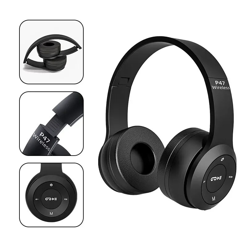 P47 Wireless Bluetooth Stereo Headphone - Image 3