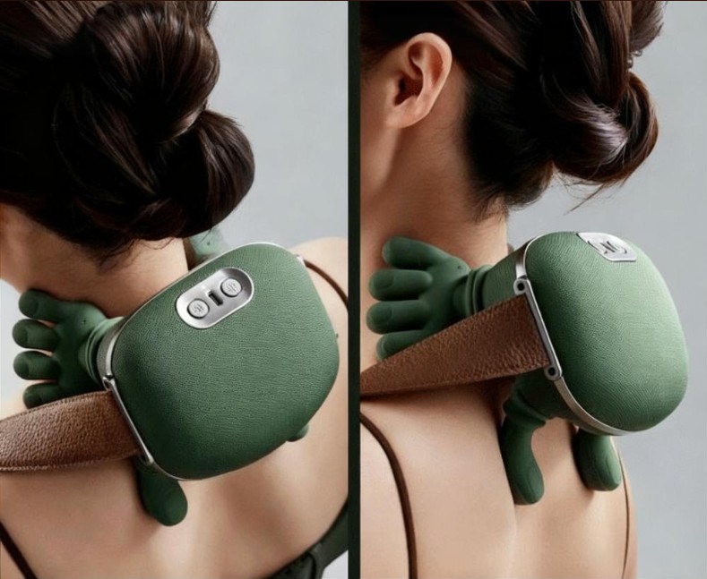 Premium Hand-Style Neck & Shoulder Massager-স্মার্ট নেক ও শোল্ডার ম্যাসাজার ✨ - Image 3