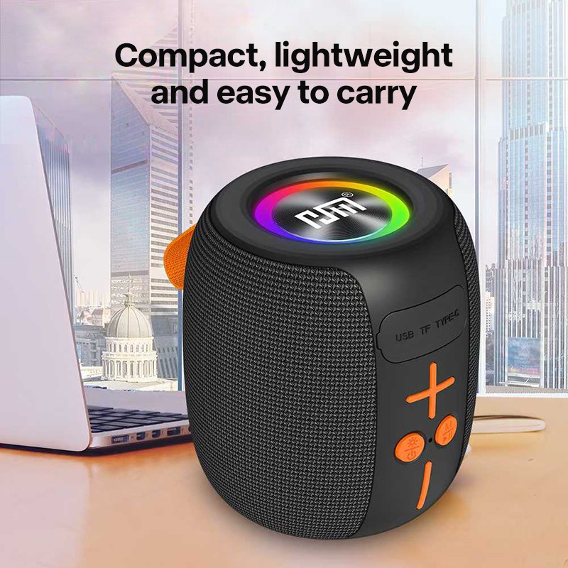 HM-805 Portable Bluetooth Speaker with RGB - Image 3