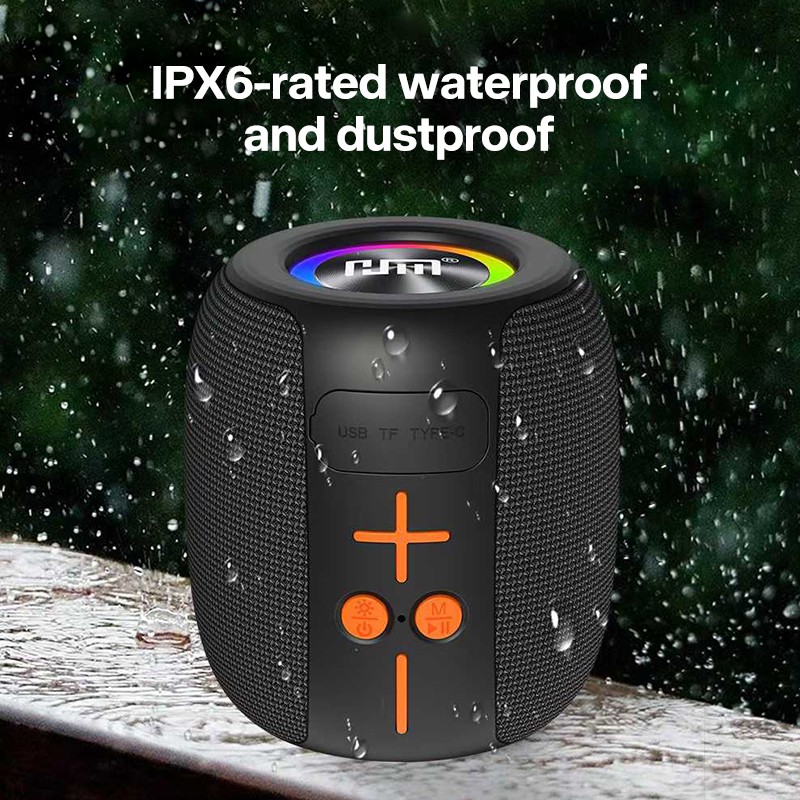 HM-805 Portable Bluetooth Speaker with RGB - Image 4