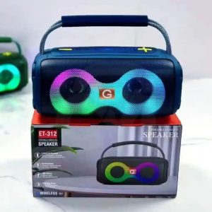 ET-312 RGB Wireless Bluetooth Rechargeable Portable Speake