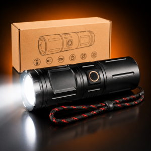 USB Rechargeable Flashlight | হাই পাওয়ার মাল্টি পারপাস ইউএসবি রিচার্জেবল ফ্ল্যাশলাইট
