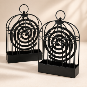 Mosquito Coil Holder | মসকিউটো কয়েল কেস হোল্ডার উইথ ফায়ারপ্রুফ কভার