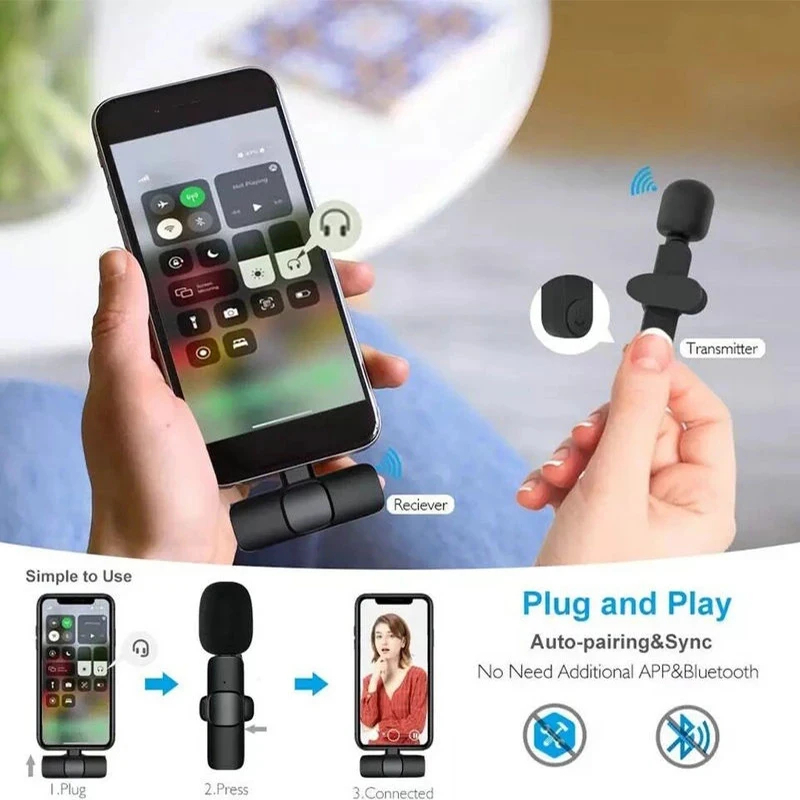 K8 Wireless Microphone (Type c) - Image 2