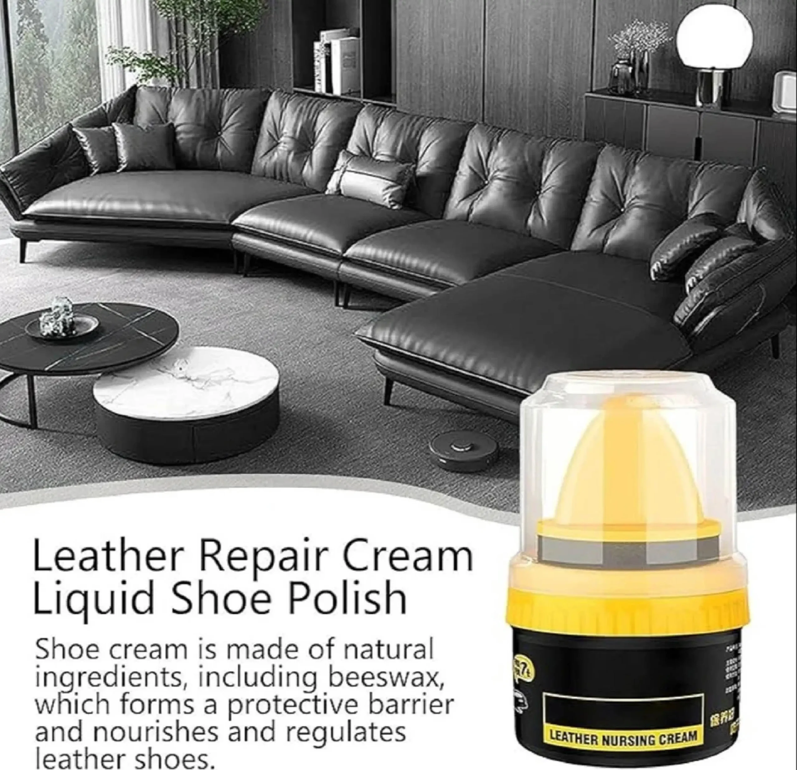 (১ পিস) Leather Shoe Polish। ঘরে বসে জুতাকে করুন নতুনের মত - Image 2